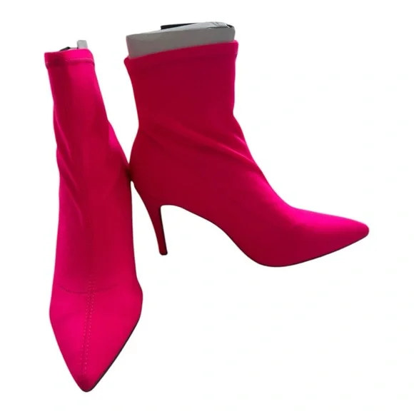 MIA Womens Makena Pink Neon💗 Fashion Boots Size 8.5 OPEN Box - Picture 2 of 6